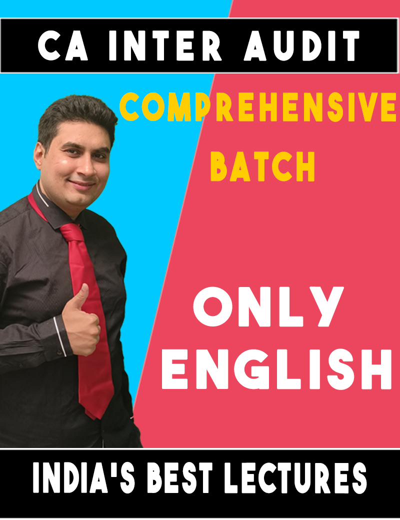 CA Inter Auditing & Ethics ONLY ENGLISH -Comprehensive Course